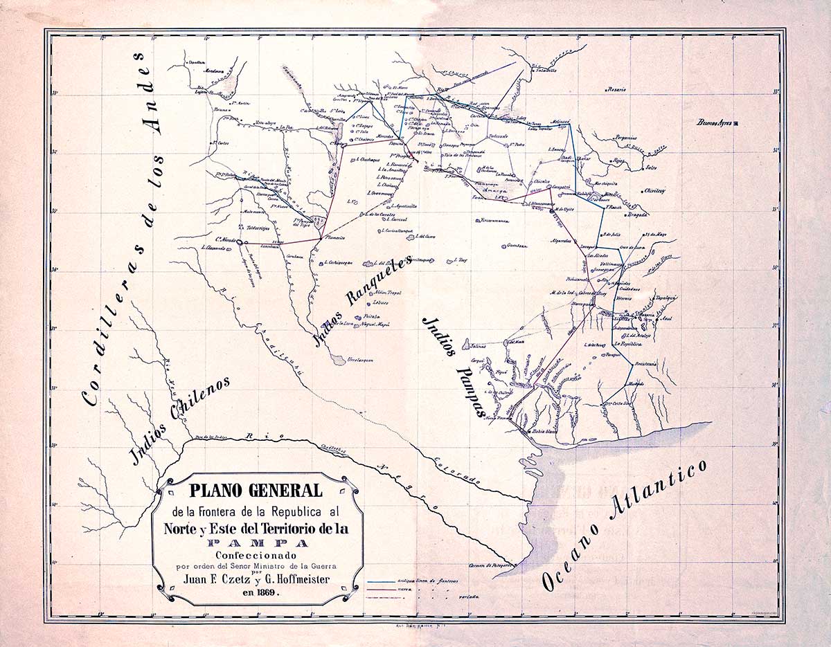 Línea de frontera de 1869