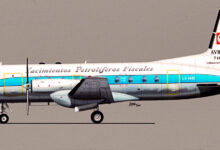La caída de un avión - El Avro 748 de YPF