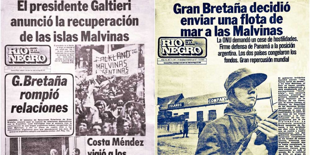 Las tapas de Malvinas - Diario Río Negro