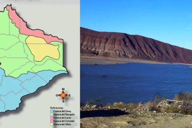 Los tres grandes del Neuquén, el río Limay, el río Neuquén y el río Colorado