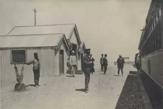 Estación Plottier - 1914