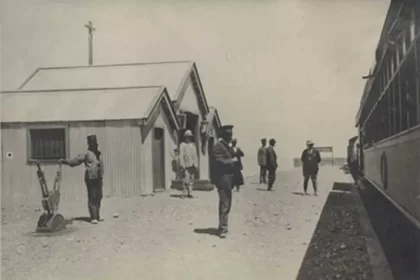 Estación Plottier - 1914