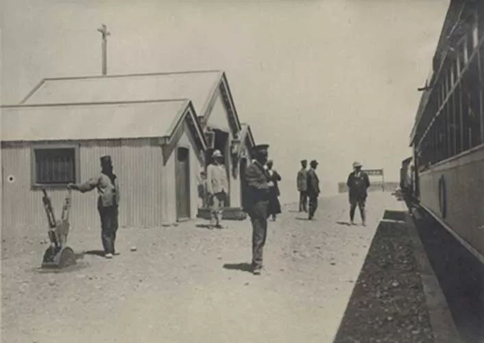 Estación Plottier - 1914