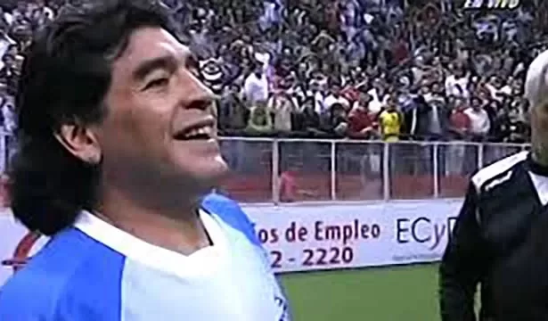Maradona en Neuquén